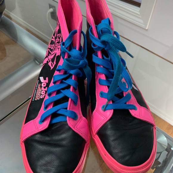 OFFERS??? Super Fun JoJo’s Bizarre Adventure high tops - Picture 2 of 6